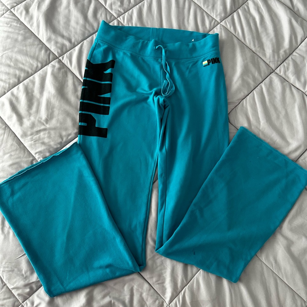 Pink stretch sweat pants. Super soft and comfy